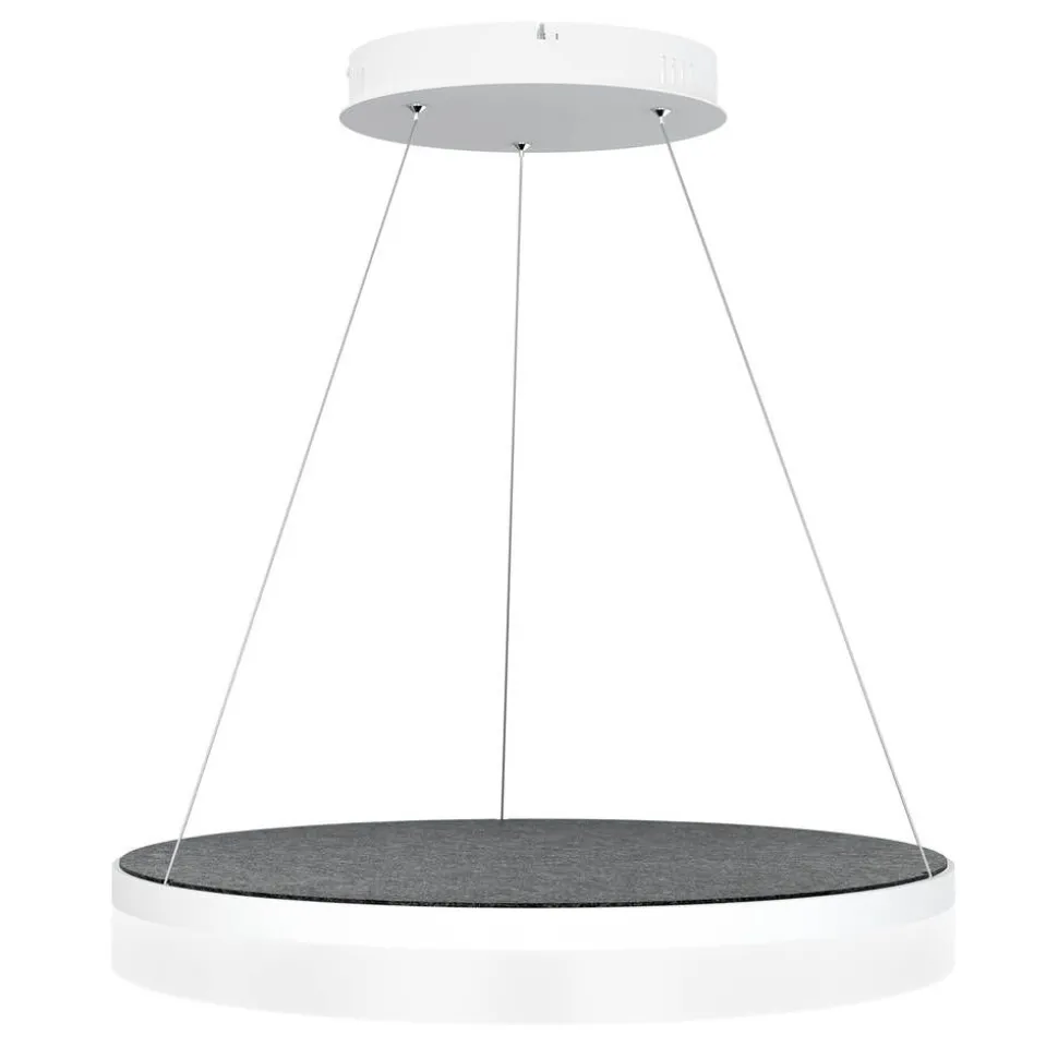 Design by Grönlund Acoustic Circulo 60 kattovalaisin tummanharmaa 4000K