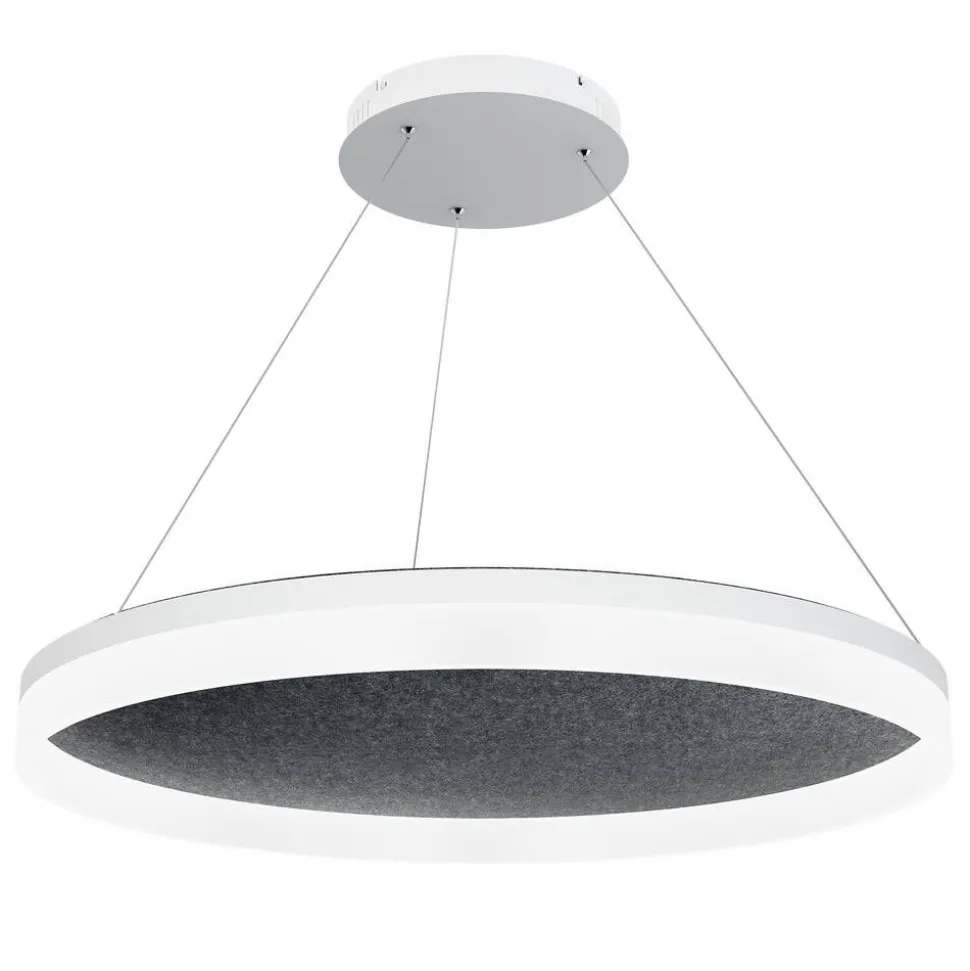 Design by Grönlund Acoustic Circulo 80 kattovalaisin tummanharmaa 3000K