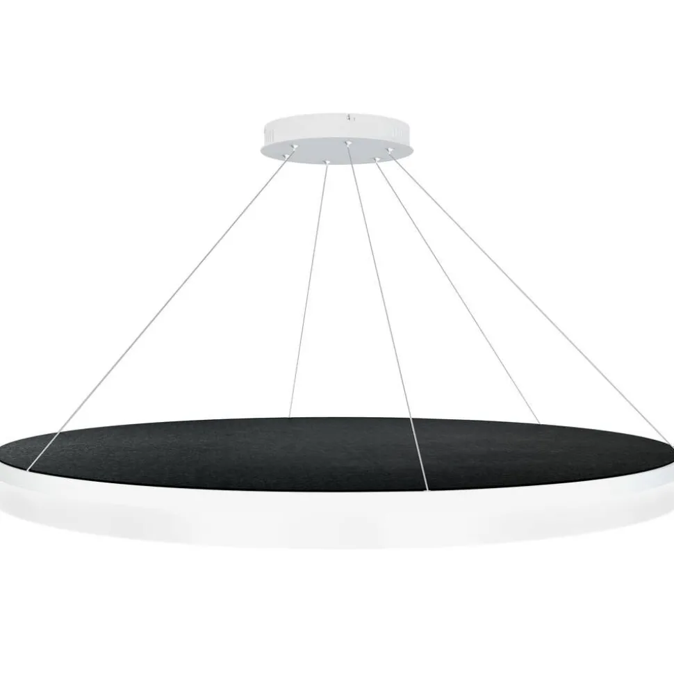 Design by Grönlund Acoustic Circulo 120 kattovalaisin musta 4000K