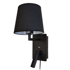 Design by Grönlund Denver USB seinävalaisin musta
