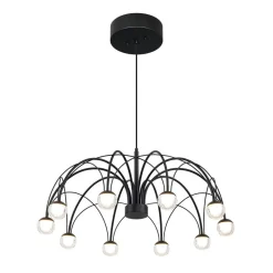 Design by Grönlund LED-kattovalaisin Parasol 65 messinki