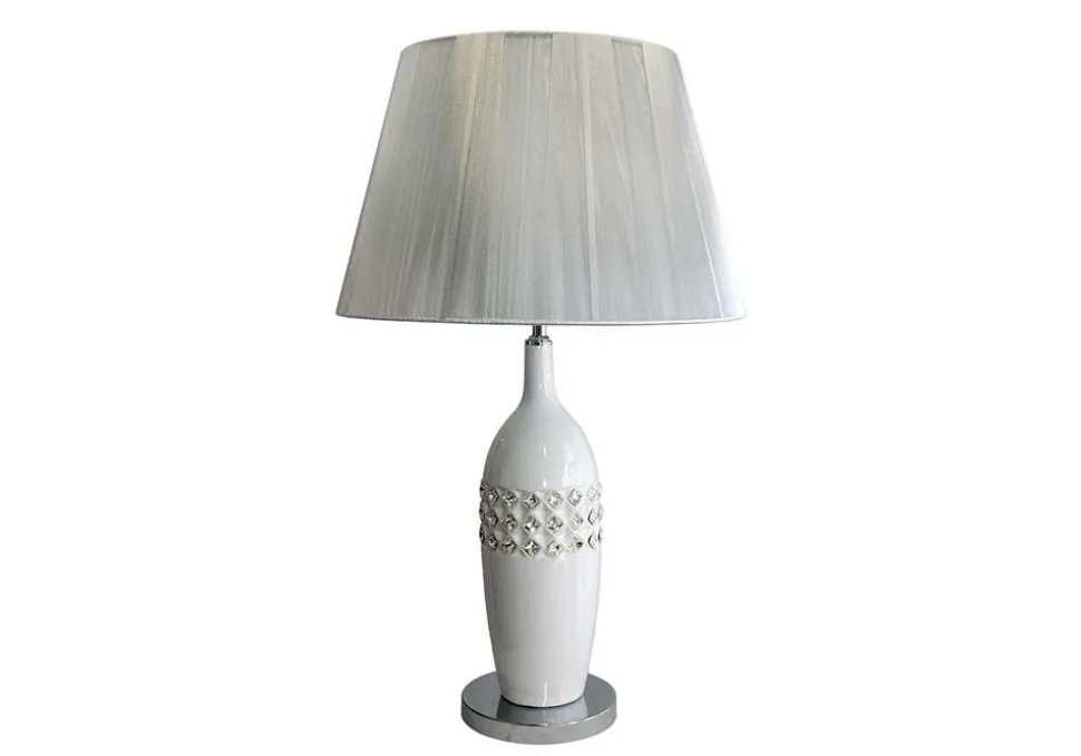 Design by Grönlund Shine pöytävalaisin, korkea valkoinen