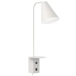 Design by Grönlund Vigo USB seinävalaisin valkoinen