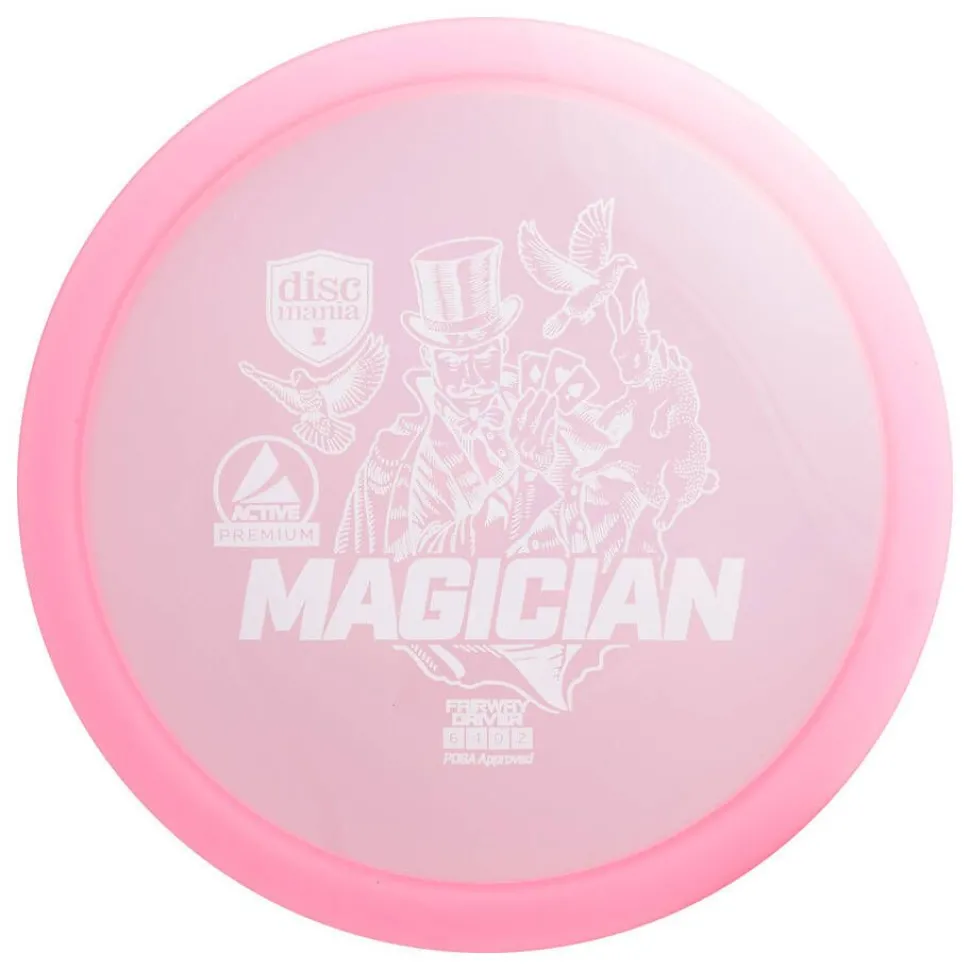 Discmania väylädraiveri Active Premium Magician, Pink