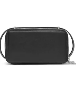 DKNY olkalaukku Carter Camera Bag BSV Black Silver