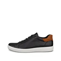 Ecco tennarit Sort 7 M Easy Slip Lace