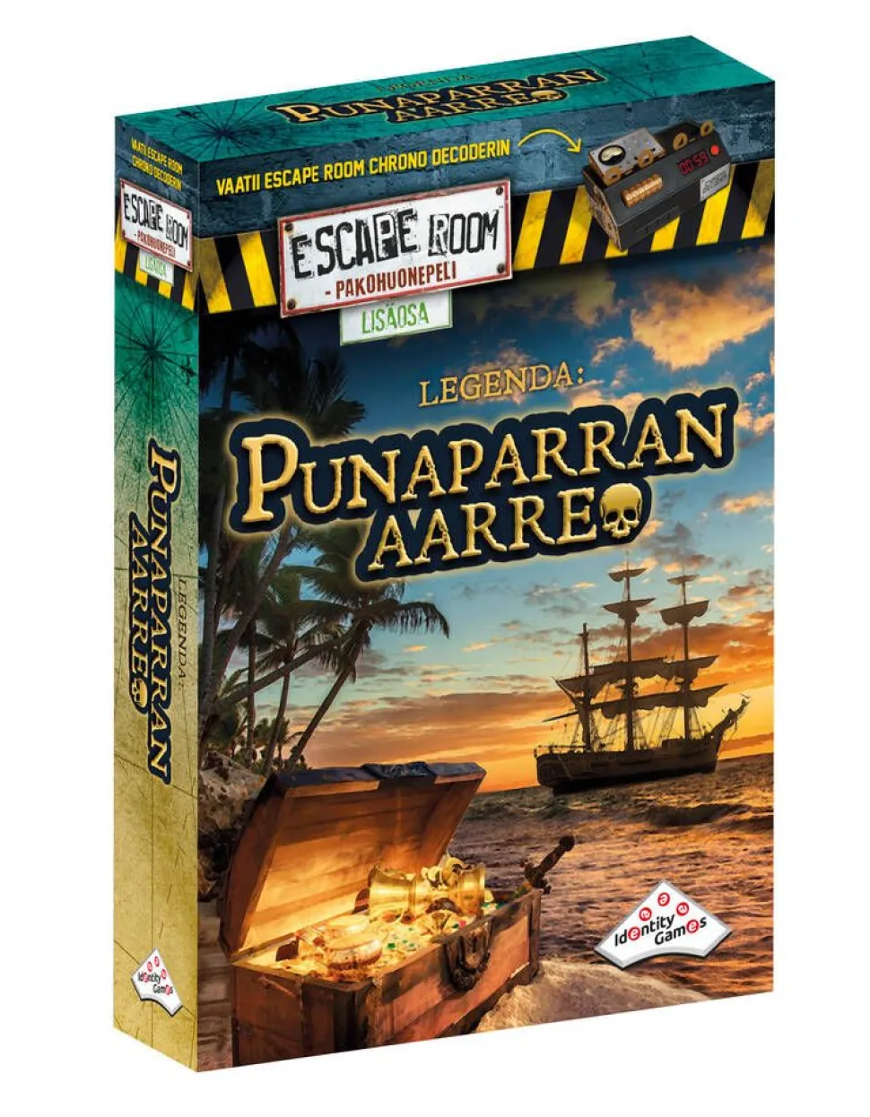 Escape Room Pakohuone Punaparran Aarre lisäosa