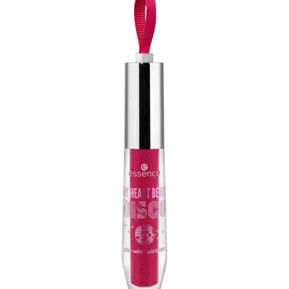 Essence huulipuna MY HEART BEATS DISCO glitter switch 01