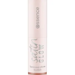 Essence huulipuna Satin Glow Luminous Shine lipstick 01