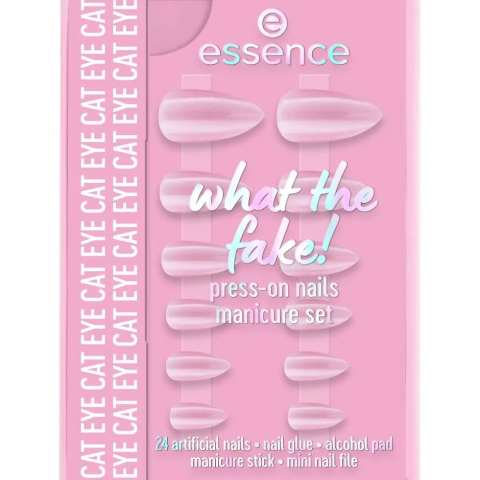 Essence tekokynnet What The Fake! Press-On nails manicure set