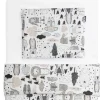 Familon Kaverit Organic vauvan pl+tl setti 85x125/35x45 kaakao