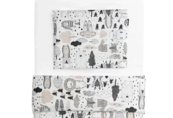 Familon Kaverit Organic vauvan pl+tl setti 85x125/35x45 kaakao
