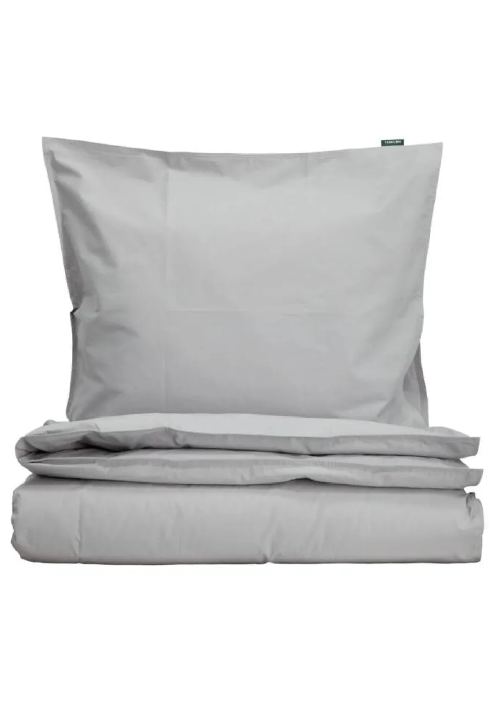 Familon pussilakanasetti Percale 150x210 + 55x65 cm harmaa