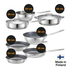 Fiskars All Steel paistinpannu 26 cm