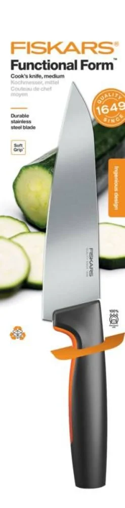 Fiskars Functional Form kokinveitsi medium 16 cm