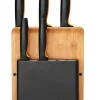 Fiskars Functional Form veitsitukki bambu (sis. 5 veistä)