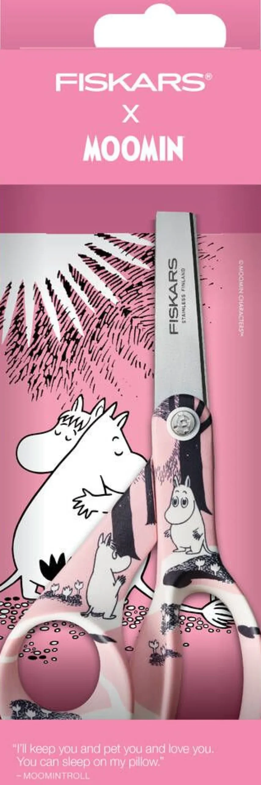 Fiskars Muumi yleissakset 21 cm Rakkaus