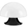 Fosto La Boheme Ø 390 mm pöytävalaisin opaalinvalkea/musta