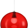 Fosto Monopol Ø 430 mm riippuvalaisin punainen