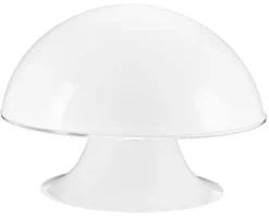 Fosto La Boheme Ø 550 mm pöytävalaisin opaalinvalkea/valkoin