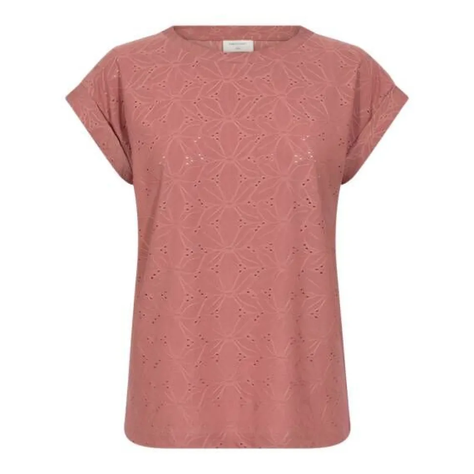 Freequent t-paita FqBlond-Tee-Flower