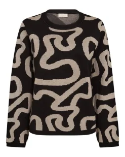 Freequent neule FqAni-pullover