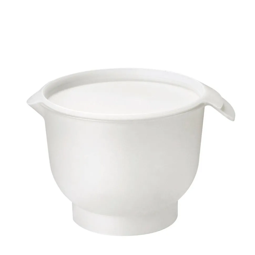 Gastromax Vatkauskulho kannella 1,5 L valkoinen