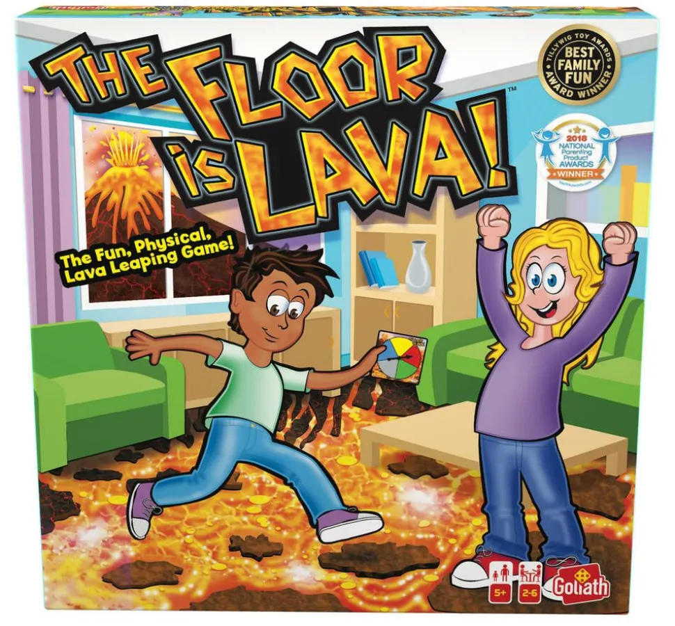 Goliath peli Floor Is Lava - Lattia On Laavaa