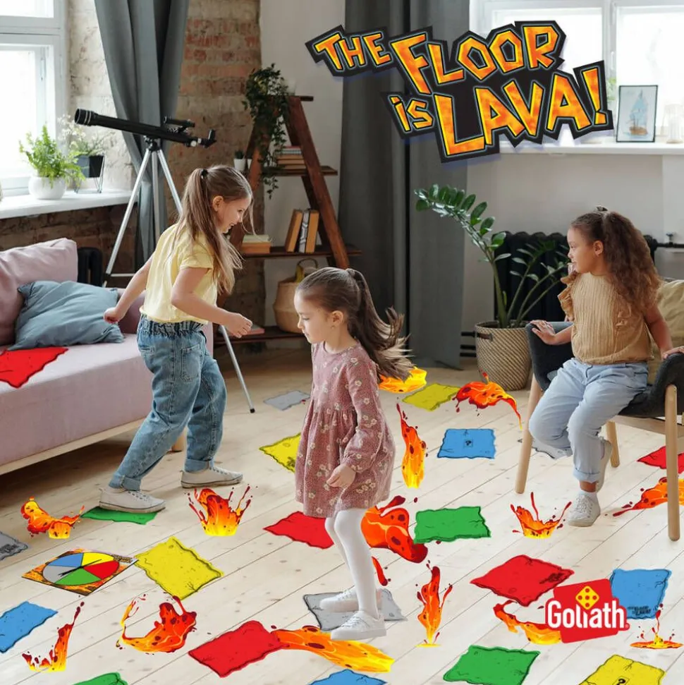 Goliath peli Floor Is Lava - Lattia On Laavaa