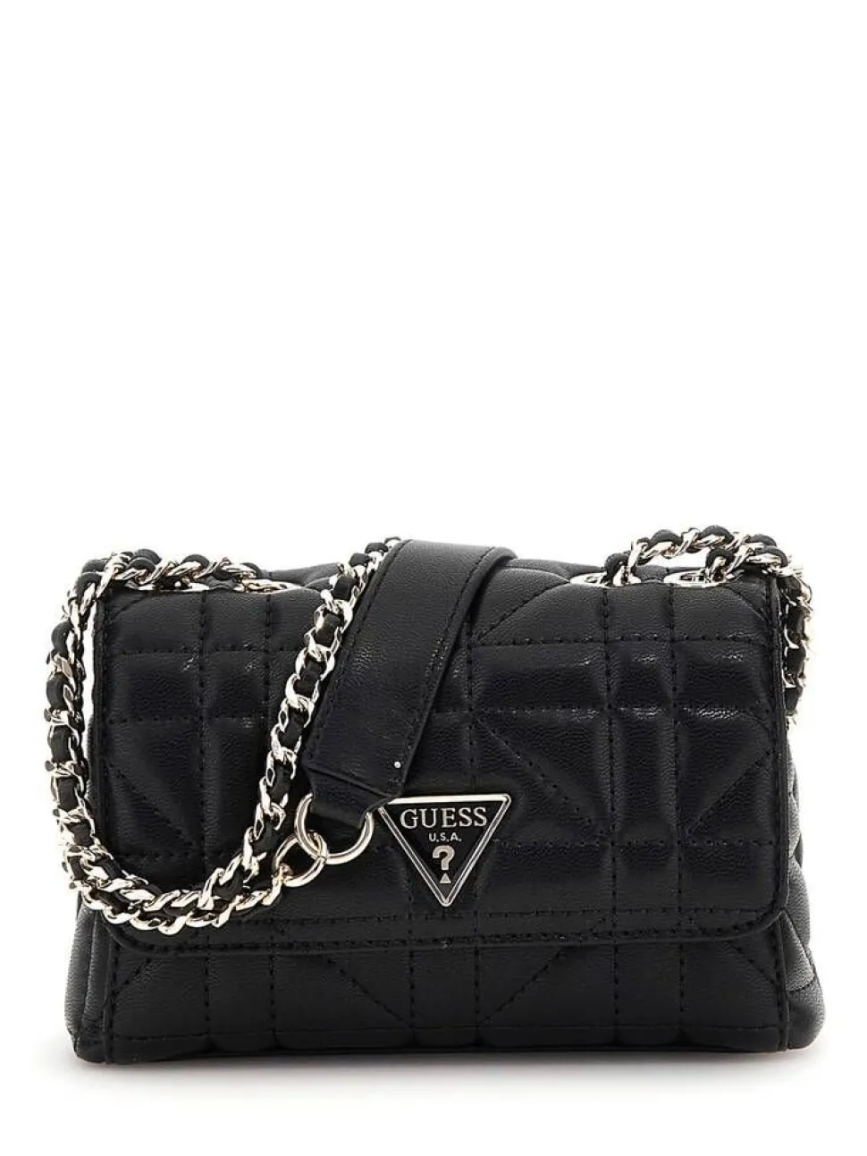 Guess laukku HWQG96 25780 Bla Edita Mimi Cnvrtble Xbdy Flap