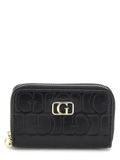 Guess lompakko Bla G Television Dbl Zip Mini Wllt