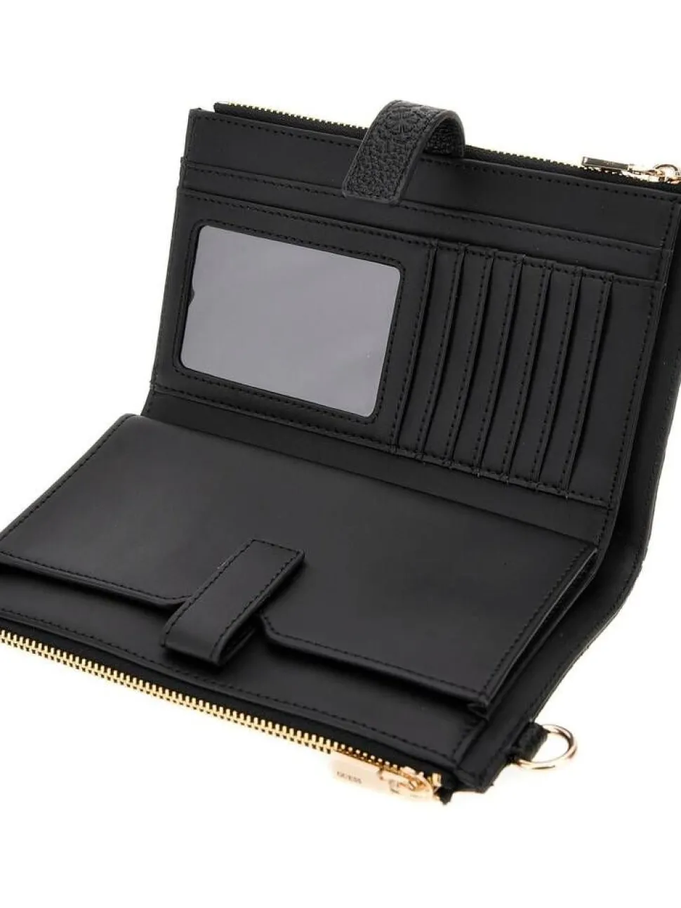 Guess lompakko Blo Cresidia II Slg Dbl Zip Orgnzr