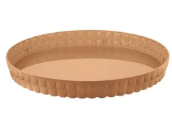 Guzzini Tiffany pyöreä tarjotin 35,6 cm terrakotta