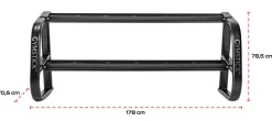 Gymstick käsipainoteline 2-tasoinen 178 cm