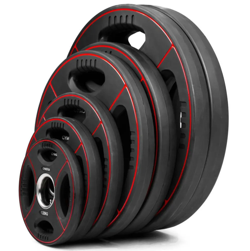 Gymstick levypaino Pro PU 25 kg