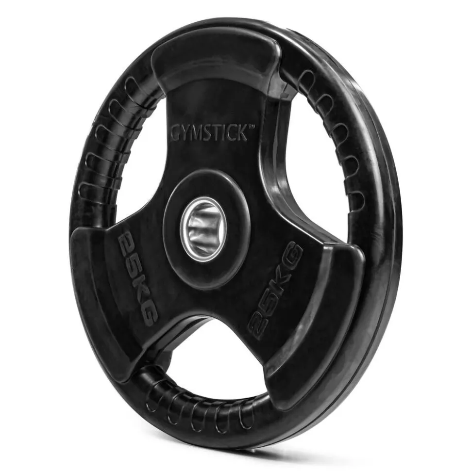 Gymstick levypaino Rubber 25 kg