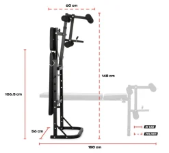 Gymstick painonnostopenkki & painosarja 40 kg