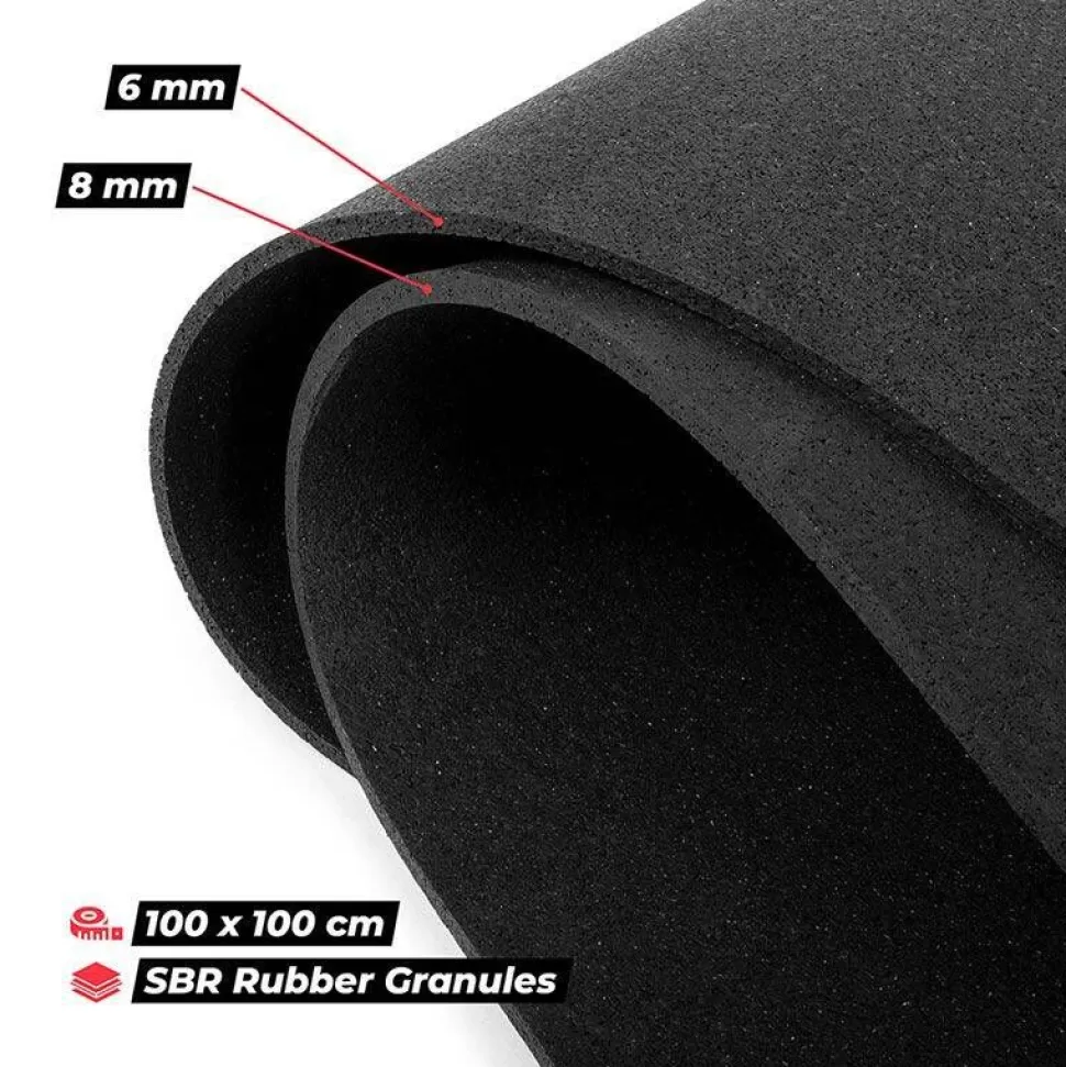 Gymstick palamatto Pro Rubber 100 x 100 x 0,8 cm
