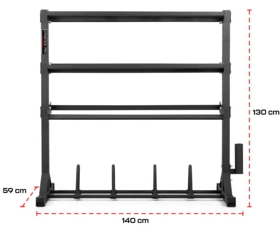 Gymstick säilytysteline Multi