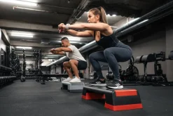 Gymstick steppilauta Pro musta-harmaa
