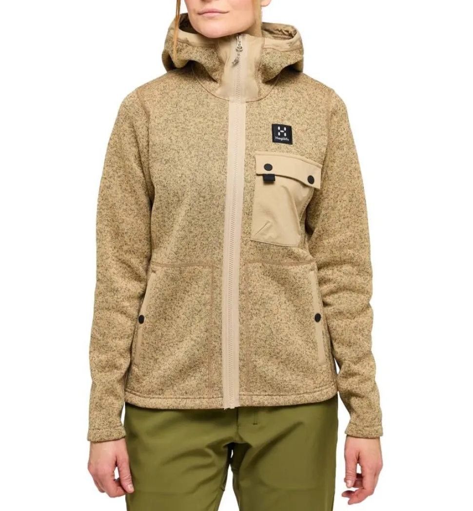 Haglöfs fleece Hede Mid Hood Women