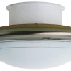 Heat Alfa plafondi 31 cm antiikkimessinki