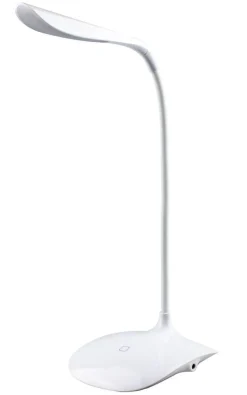 Heat Snow LED pöytävalaisin USB valkoinen