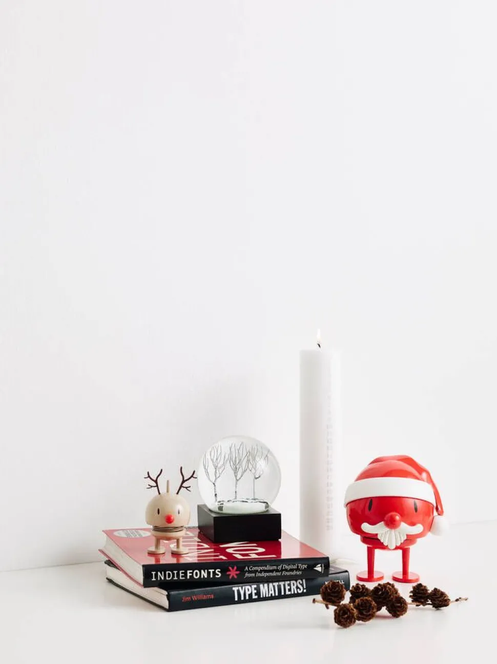 Hoptimist Santa Claus Bumble S Red
