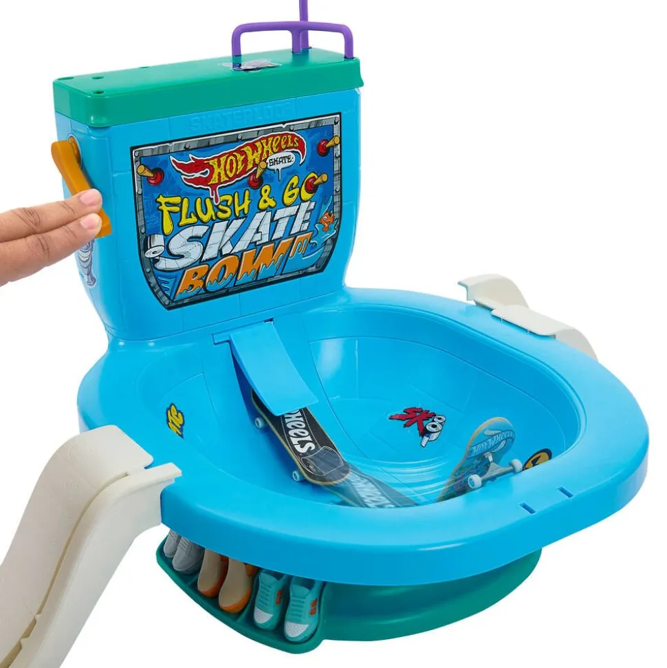 Hot Wheels leikkisetti Hot Wheels Skate Flush&Go