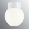 Ifö Electric Classic Glob Ø150mm, valkoinen, suora posliinikanta