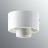 Ifö Electric posliinikanta suora, valkoinen, kierre 84,5 mm