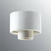 Ifö Electric posliinikanta suora, valkoinen, kierre 84,5 mm