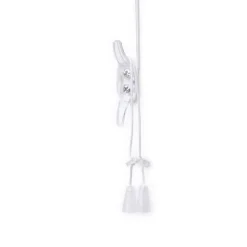Ihanin alumiinisälekaihdin 25 mm valkoinen 180 x 160 cm