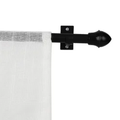 Ihanin verhotanko Cafe 75-125 cm musta